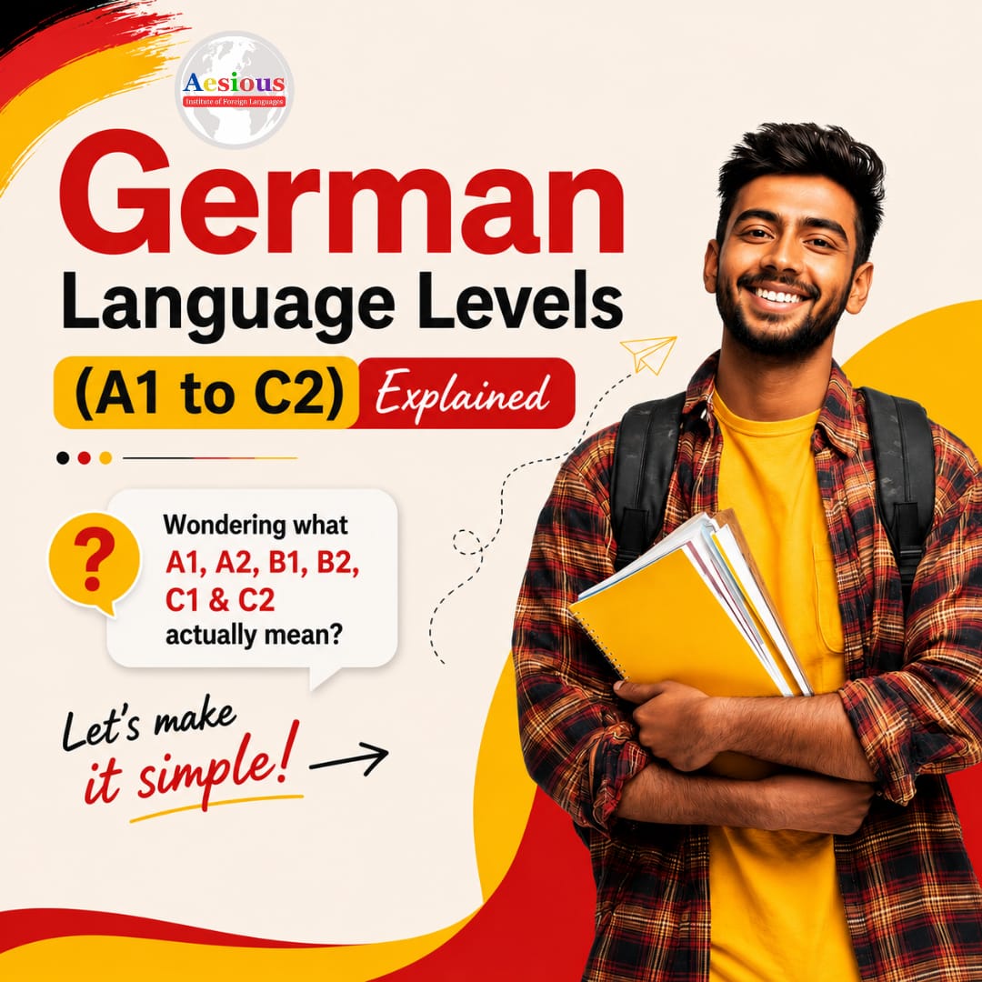German Language Levels A1 to C2 | Aundh, Pune.