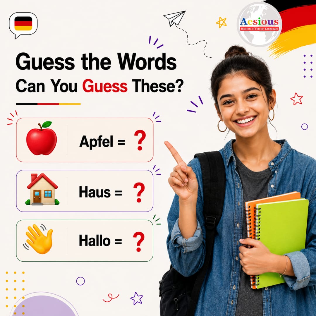 Learn German Vocabulary Fun Way Aesious Institute